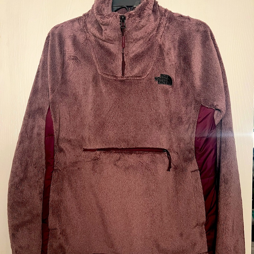 North Face Osito Hybrid Quarter Zip Jacket